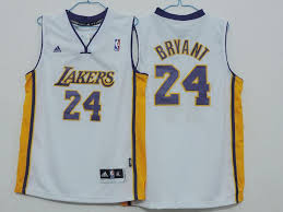 Kobe bryant white and blue jersey. Los Angeles Lakers 24 Kobe Bryant Alternate White Jersey Kids Bryant Lakers Lakers Nba Los Angeles