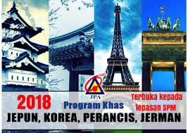 The bursary will cover 1 year of foundation programme and 3 or 4 years of degree, with the condition of upon completion of foundation. Biasiswa Jpa Ke Jepun Korea Jerman Perancis 2018 Akan Dibuka Mulai 19 Mac 2018