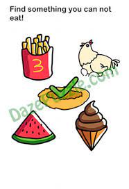 Maybe you would like to learn more about one of these? Brain Out Level 11 Find Something You Can Not Eat Answer Daze Puzzle