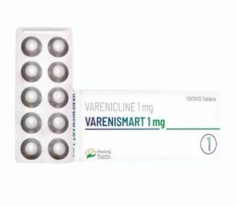 Varenismart-1mg Varenicline (1 Mg) Tablet at ₹ 999/strip | GANJIPETH | Nagpur | ID: 2856871067162