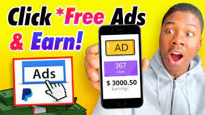 Click ads, earn cash: Make money with ease