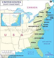 Map Of East Coast Cities East Coast Usa | Map Of East Coast Us With States | East Coast Map, East  Coast Usa, East Coast Road Trip