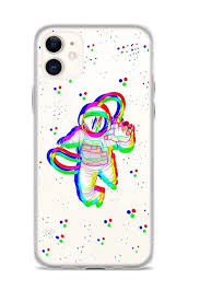 Glitch Astronaut Phone Case Clear Case For Iphone 12 11 Pro Etsy Phone Cases Clear Phone Case Iphone Phone Cases