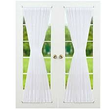 These upscale window panels offer light filtering benefits and an aesthetic that can be traditional or transitional. Curtains For French Doors You Ll Love In 2021 Visualhunt