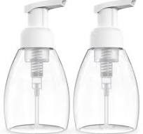 Amazon.com: BRIGHTFROM Foaming Soap Dispenser Pump Bottles, BPA Free Empty  Refillable Plastic Container for Liquid Soap - Kitchen, Bathroom, ...