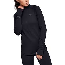 Under Armour Women S Coldgear Base 4 0 Zip Shirt