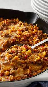 Nacho Beef Skillet Recipe Beef Dinner Beef Recipes For Dinner Ground Beef Recipes For Dinner