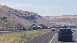 shots fired along i 84 police response blocks 1 eastbound lane near biggs junction katu eastbound lane near biggs junction