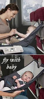 A Hammock Type Seat That Can Be Used On An Airplane During The Cruise Portion Of The Flight Or Attached To A Dining Room Chair Bebe Hamac Bebe Equipements Bebe