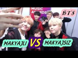 Bts Uyelerinin Makyajsiz Halleri Youtube Bts