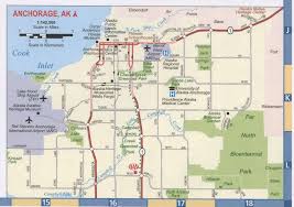 Travel alaska alaska's cities and towns map of alaska alaska maps of cities, towns and highways alaska road map ak. Anchorage City Map Ak Free Printable Map Of Anchorage City Alaska State