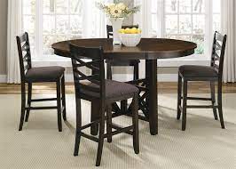 Bistro counter height table with leaf. Bistro Ii Oval Gathering Counter Height Table 5 Piece Dining Set In Honey Espresso Finish By Liberty Furniture 74 Gt4866