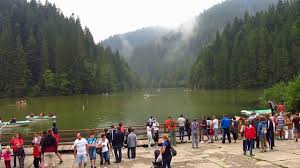 Obiective turistice, obiectiv natural, lac. Lacu Rosu Youtube