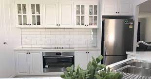 Grey kitchen cupboards white benchtop router fixture design jobs. Kitchen Cabinet Styles