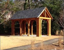 Custom Pavilions Outdoor Pavilion Gable Roof House Yard