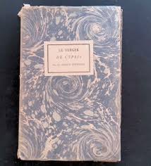 Le verger de Cypris Poèmes par Adrien Bertrand: Etat moyen Broché (1917)