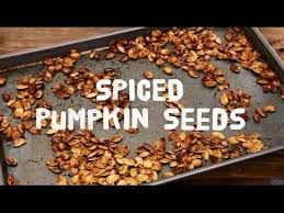 Maybe you would like to learn more about one of these? How To Make Spiced Pumpkin Seeds Halloween Recipes Allrecipes Com Youtube