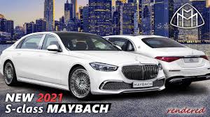 New Mercedes S Class Maybach 2021 2022 Model S600 Or S650 X223 Render Of W223 White Color Youtube