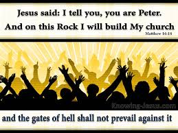 Image result for images christ the rock matthew 16:18