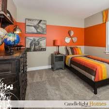 Maybe you would like to learn more about one of these? Cool 30 Stunning Orange Bedroom Decorating Ideas For Modern House More At Http Trendecora Com 2018 04 19 30 Boys Room Colors Boy Room Paint Boys Room Blue