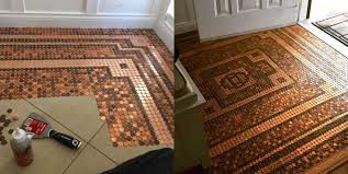 .bunch of penny floor projects in the usa, it seemed a really popular way of creating a bespoke retro floor the copper pipe lamp project | how to make a copper tube lamp with 15mm copper pipe. How To Design Your Own Penny Floor