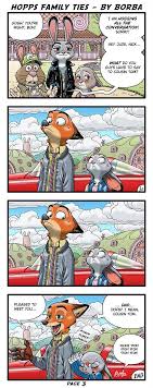Pleased To Meet You Hope You Guess My Name Meaning Hopps Family Ties 03 By Borba On Deviantart Zootopia Comic Disney Zootopia Disney Funny