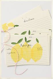Anthropologie Recipe Cards Floral Recipe Cards Recipe Cards Printable Recipe Cards