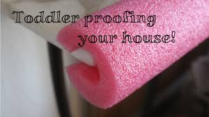Similar to coffee tables, many other tables in your home pose a risk to children. Toddler Baby Proofing Tips Diy Ideas Youtube