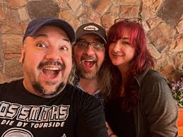 catch up lunch with super genius power couple Craig McCracken and Lauren Faust !