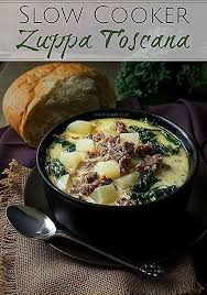 Zuppa Toscana Soup Crockpot Zuppa Toscana Soup In 2020 Suppen Rezept Gesund Toscana Suppe Suppenrezepte