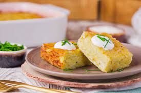 This Kosher Recipe For Dairy Free Parve Potato Kugel Made With Potatoes Onions And Eggs Is A Classic It Can Be Eaten W Potato Kugel Kosher Recipes Recipes