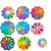 5x fidget toy stress relief sensory simple dimple bubble kids adults autism sens. Cheap Dimple Fidget Toys Top Quality On Sale Now Wish