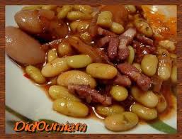 Recette De Haricots Blancs A La Bourguignonne Recette Recette Haricot Blanc Recettes De Cuisine Recette