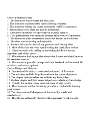 To monitor the process of a domain name to ip address resolution. Course Feedback Form Pdf Test Assessment Educational Technology