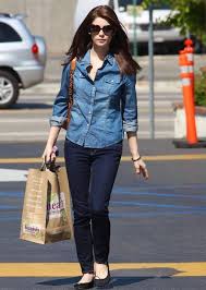 Grey can be the perfect color for pairing up with denim shirts. 14 How To Wear Denim Shirt Ideas How To Wear Denim Shirt Denim