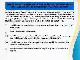 3) perintah fi (perubatan)(pindaan) 2003. Taklimat Pelaksanaan Caj Baru Perubatan Bagi Warga Asing