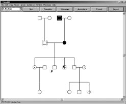 Pedigree Chart Drawing At Ped 5 Download Scientific Diagram