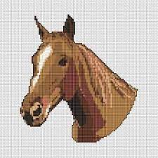 We provide full patterns complete with picture and code. Horse Head Cross Stitch Pattern Cross Stitch Horse Cross Stitch Animals Cross Stitch