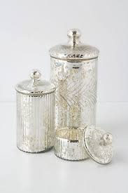 Antique mercury glass dimple 27.5 in. Monarch Mercury Jar Mercury Glass Jar Bath Accessories