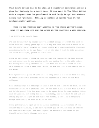 Letter For Court Character Reference Jerry Blog Character Reference Letter Free Sample Letter And Cover L Letter Of Recommendation Lettering Reference Letter