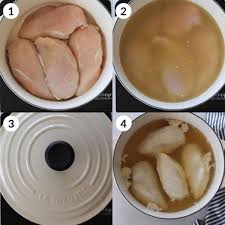 Place lid on pot and cook on low, gently boiling for 1 ½ hours. Boiled Chicken Breast Whole Lotta Yum