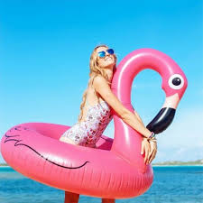 Grand Flamant Rose Gonflable Pour Piscine Bouee Equipements De Piscine Achat Prix Fnac