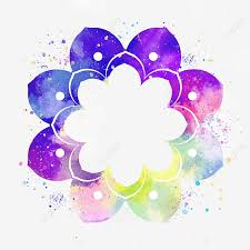 Manda White Transparent, Watercolor Thailand Manda Luo Yellow Purple  Border, Watercolor, Thailand, Mandala PNG Image For Free Download