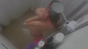 Hot mom's bath - son's illicit viewing