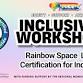 Rainbow Space: Individual Certification Workshop event image