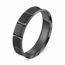 The nexus has a sleek pipe cut design. Black Gold Wedding Band Mens Wedding Band Vintage Style Wedding Ring 5 Mm Wedding Band Unique