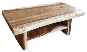 Alibaba.com offers 1,536 live edge coffee table products. Suar Live Edge Slab Coffee Table With Shelf Rustic Coffee Tables By Chic Teak