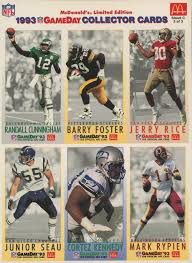Oct 09, 2020 · with no recent sales, a gem mint version of the pmg card has a current market value of $13,500. Sold Price Mcdonalds Limited Edition 1993 Nfl Gameday Collector Cards Sheet August 3 0120 9 00 Am Pdt