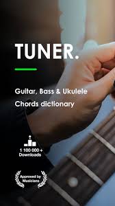 Aplikasi penyetem gitar untuk profesional dan pemula. Guitar Tuner Pro Apk