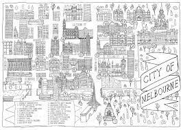 Bruce wayne repairing his car. Lewis Brownlie Illustration Melbourne Map Melbourne Map Coloring Books Map